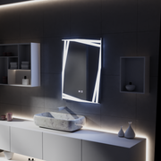 Specchio LED Touch Infinitum Demist System 60X80cm Specchi Korman E Titolo predefinito Alessandro Design