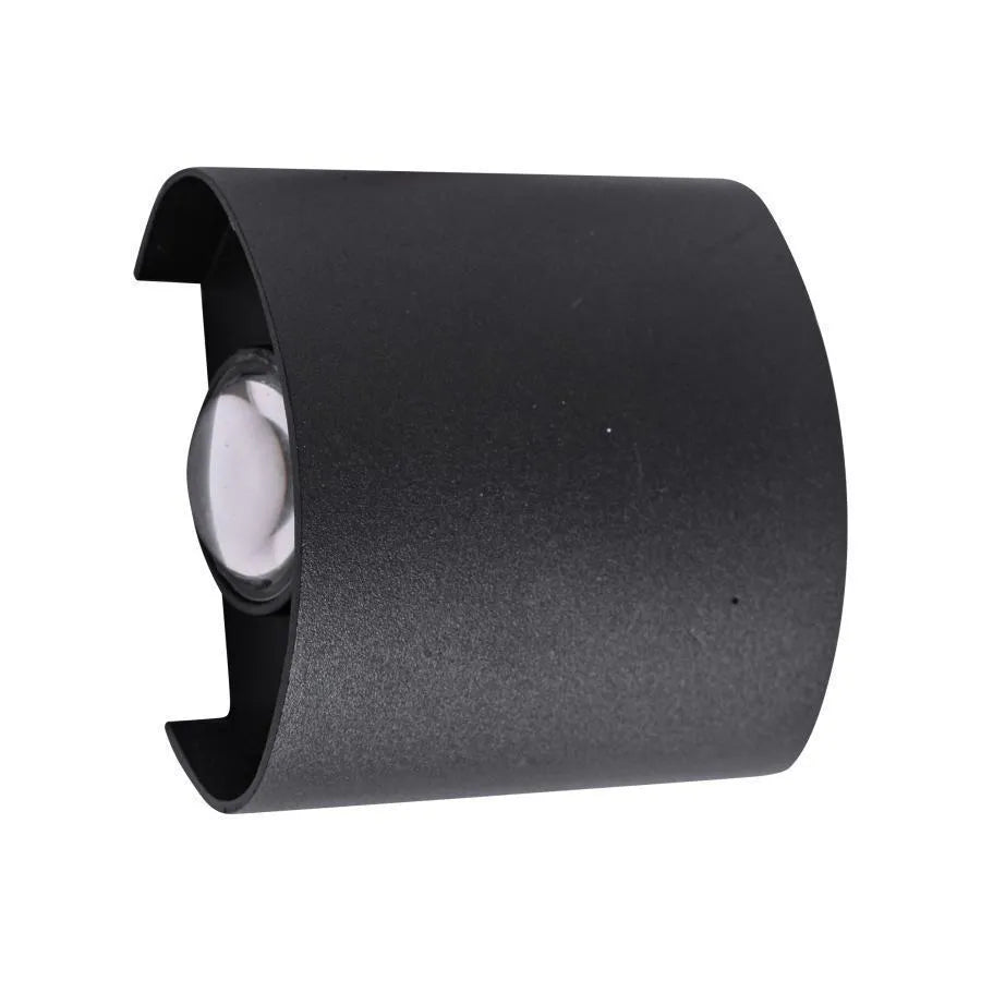 Fantas Aplica LED de Exterior si Interior, 2 Surse x 1W, IP65, Metalic, Negru, 3000K Aplice de Exterior Default Title Alessandro Design