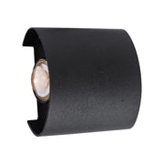 Fantas Aplica LED de Exterior si Interior, 2 Surse x 1W, IP65, Metalic, Negru, 3000K Aplice de Exterior Default Title Alessandro Design