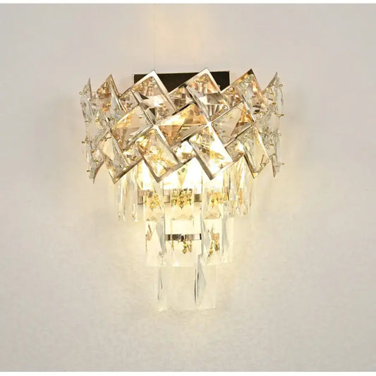 Aplica Cristal WINDSOR, 2x E14, Auriu Aplice de Interior Default Title Alessandro Design