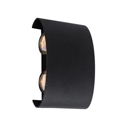 Fantas Aplica LED de Exterior si Interior, 4 Surse x 1W, IP65, Metalic, Negru, 3000K Aplice de Exterior Default Title Alessandro Design