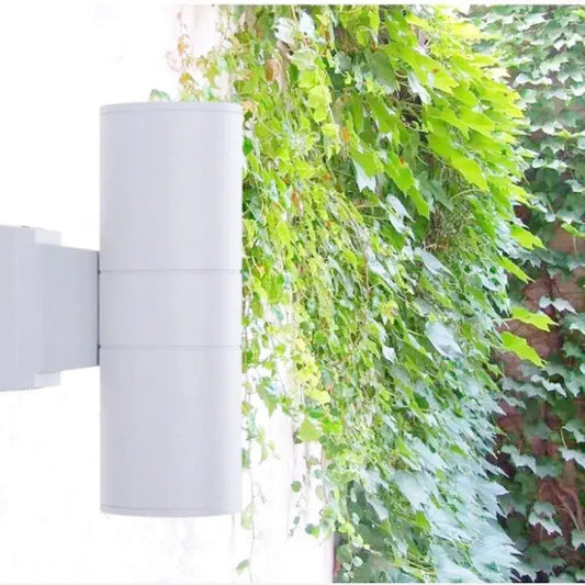 Lampada da parete per esterno Valeria, 2xGU10, Bianco, Metallo e Vetro Lampada da parete per esterno Titolo predefinito Alessandro Design