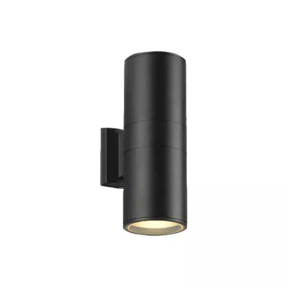 Lampada da parete per esterno Valeria, 2xGU10, Nero, Metallo e Vetro Lampada da parete per esterno Titolo predefinito Alessandro Design