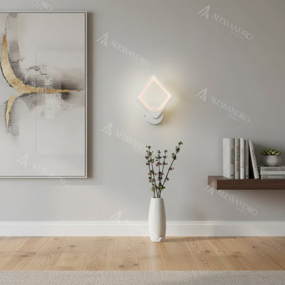Lampada da parete Akila LED, 15W, Bianco, Luce Fredda/Calda/Neutra Lampade da parete per interni Titolo predefinito Alessandro Design