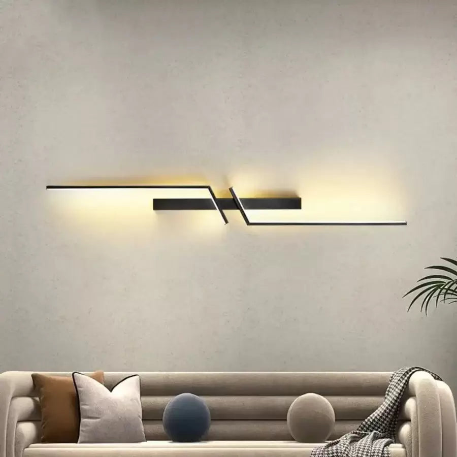 Aplica LED Avyaan 22W Negru Aplice de Interior Default Title Alessandro Design