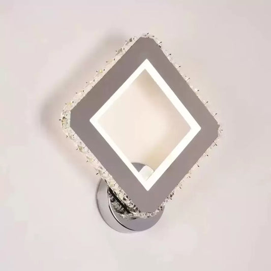 Cristal Santana Lampada da parete a LED 34W Argento Lampade da parete per interni Titolo predefinito Alessandro Design