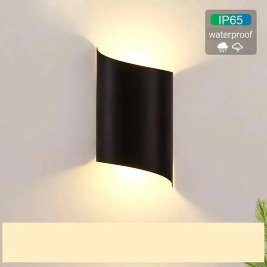 Applique da esterno LED Hande 10W IP65 Nero Applique da esterno Titolo predefinito Alessandro Design