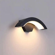 Lampada da parete per esterno LED Harera, 12W, Metallo, Nero Lampade da parete per esterno Titolo predefinito Alessandro Design