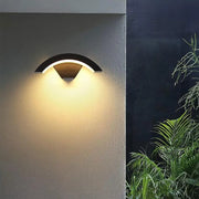 Lampada da parete per esterno LED Harera, 12W, Metallo, Nero Lampade da parete per esterno Titolo predefinito Alessandro Design