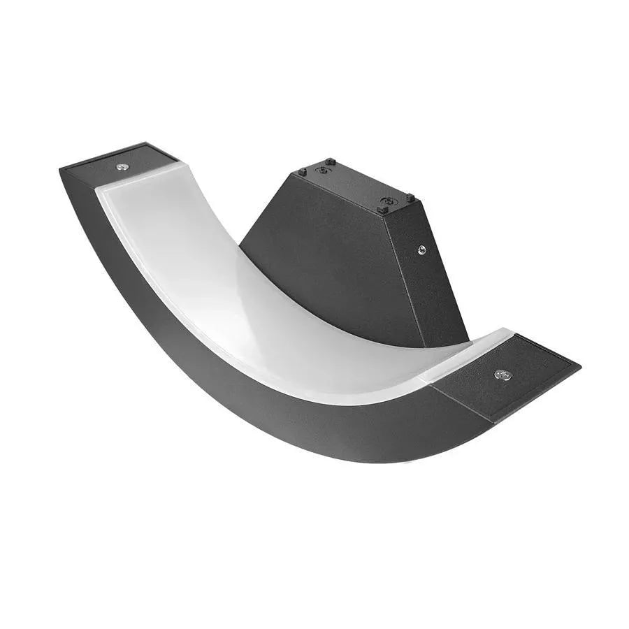 Lampada da parete per esterno LED Harera, 12W, Metallo, Nero Lampade da parete per esterno Titolo predefinito Alessandro Design