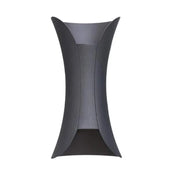 Lampada da parete per esterno LED Heba, 10W IP65, Metallo, Nero Lampade da parete per esterno Titolo predefinito Alessandro Design