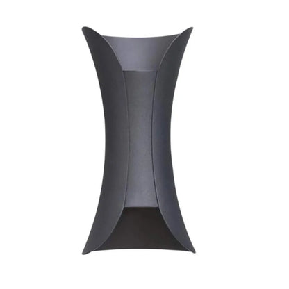 Lampada da parete per esterno LED Heba, 10W IP65, Metallo, Nero Lampade da parete per esterno Titolo predefinito Alessandro Design