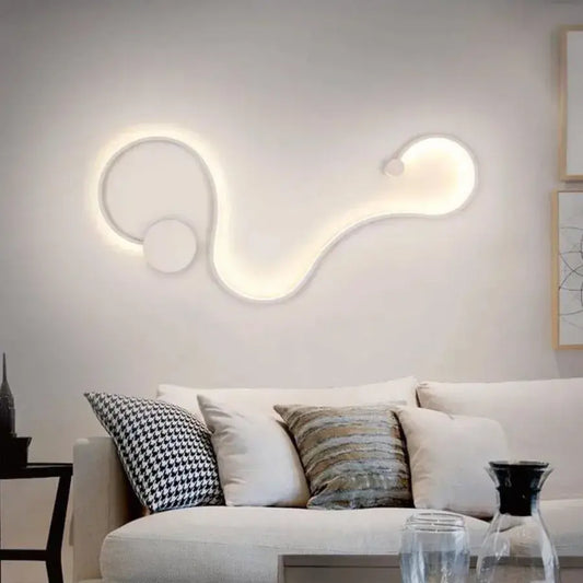 Lampada LED Deborah 38W Luce Decorativa Fredda/Calda/Neutra Lampade da interno in Metallo e Silicone Bianco Titolo predefinito Alessandro Design