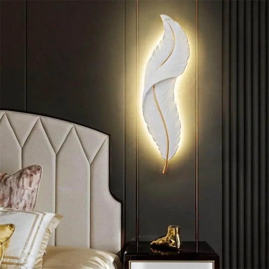 Aplica LED Esther, forma Pana, 36W, 87cm Alb/Auriu Aplice de Interior Default Title Alessandro Design