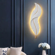 Lampada da parete Esther LED, forma a cuneo, 36W, 87cm Lampada da parete per interni Bianco/Oro Titolo predefinito Alessandro Design