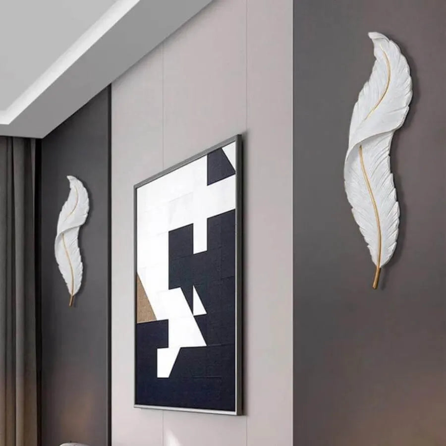 Lampada da parete Esther LED, forma a cuneo, 36W, 87cm Lampada da parete per interni Bianco/Oro Titolo predefinito Alessandro Design