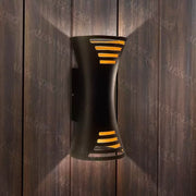 Lampada da parete a LED per esterni Brycen 10W Lampada da parete per esterni in oro nero Titolo predefinito Alessandro Design