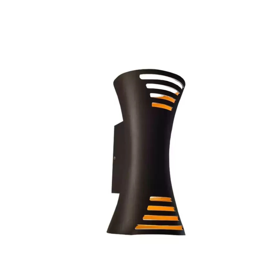 Lampada da parete a LED per esterni Brycen 10W Lampada da parete per esterni in oro nero Titolo predefinito Alessandro Design
