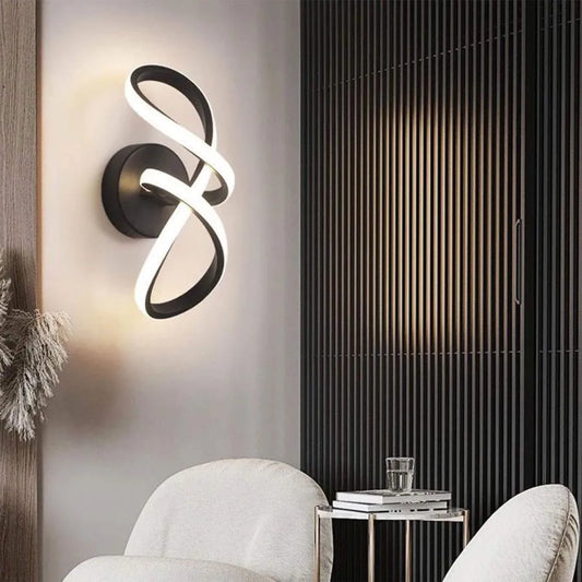Isaura Lampada da parete a LED 23W Bianco Nero Lampade da parete per interni Titolo predefinito Alessandro Design