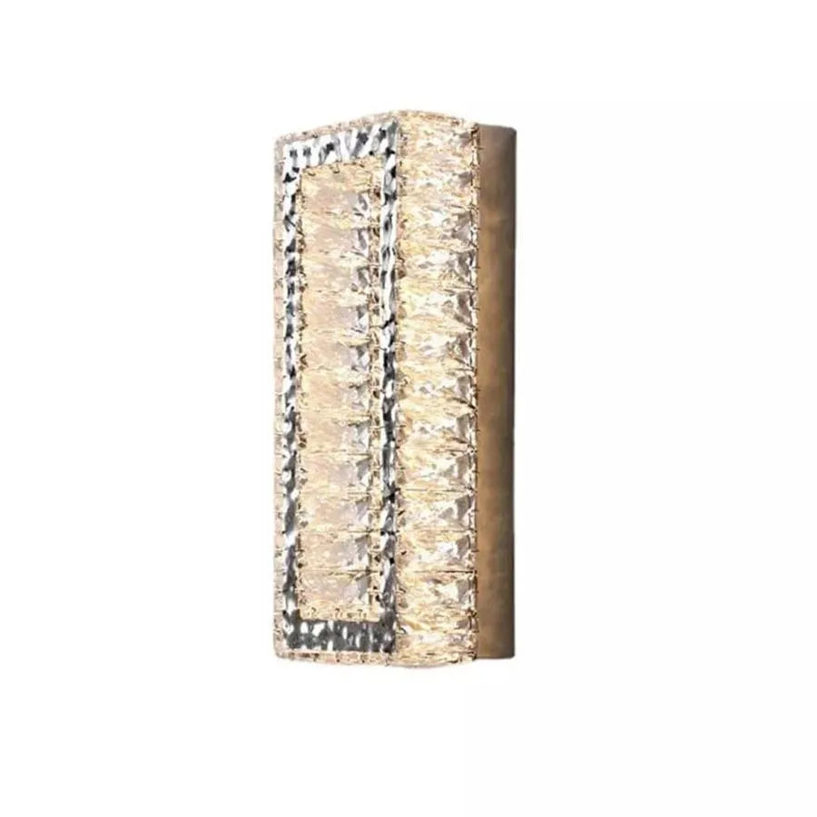Lampada da parete Crystal Mefisto LED 24W Argento Lampade da parete per interni Titolo predefinito Alessandro Design