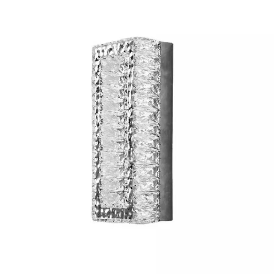 Lampada da parete Crystal Mefisto LED 24W Argento Lampade da parete per interni Titolo predefinito Alessandro Design