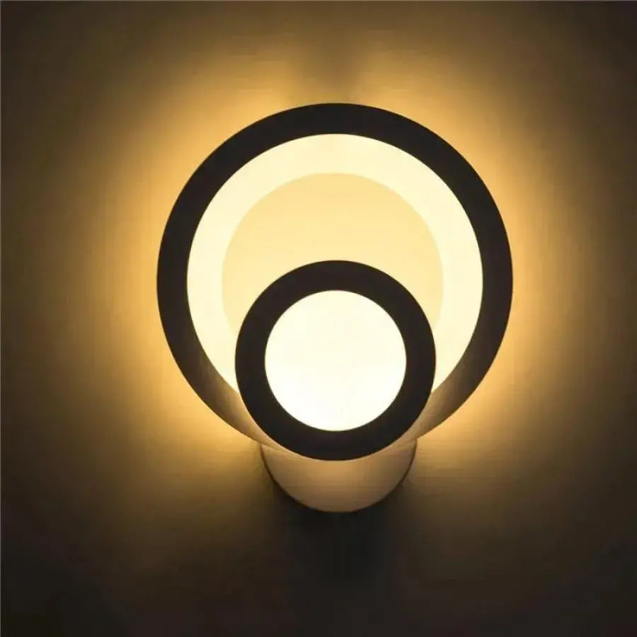 Aplica LED Urbanist 19W Rotunda Lumina Rece/Calda/Neutra Acril si Metal Alb Aplice de Interior Default Title Alessandro Design