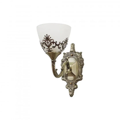 Lampada da parete rustica COTTAGE, 1xE27, Bronzo, metallo e vetro Lampade da parete per interni Titolo predefinito Alessandro Design