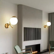 Lampada da parete Stylie 1x E27 Lampada da parete per interni Oro Bianco Titolo predefinito Alessandro Design
