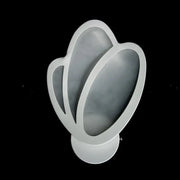 Lampada da Parete Tulip LED 15W, Luce Fredda/Calda/Neutra 3000K/4000K/6000K, Lampada da Parete per Interni Bianca, in Metallo e Acrilico Titolo predefinito Alessandro Design