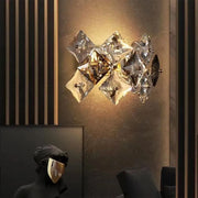 Lampada da parete Yasmina 2xE14, Metallo e Cristallo, Cromo Lampade da parete per interni Titolo predefinito Alessandro Design