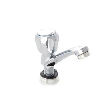 Rubinetto bagno da lavabo, acqua fredda, maniglia singola, cromo lucido Titolo predefinito Alessandro Design