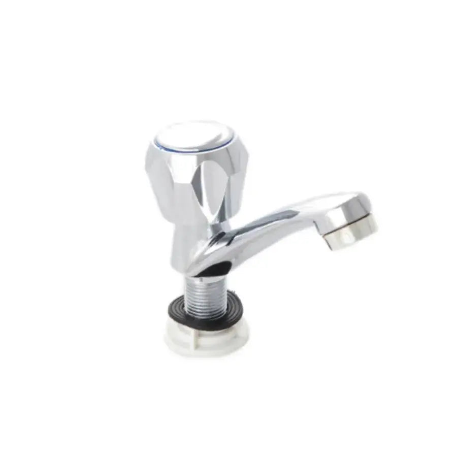 Rubinetto bagno da lavabo, acqua fredda, maniglia singola, cromo lucido Titolo predefinito Alessandro Design