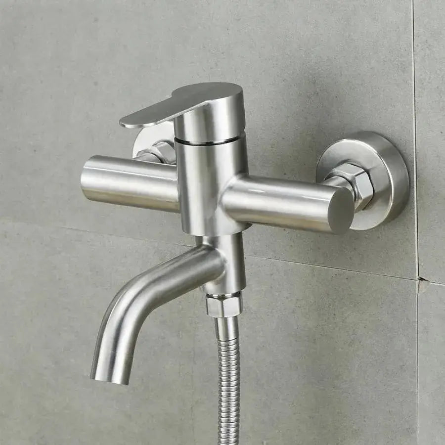Rubinetto per il bagno, Acciaio inossidabile SUS304, satinato, N/LY0C1 Rubinetti e colonne doccia Titolo predefinito Alessandro Design