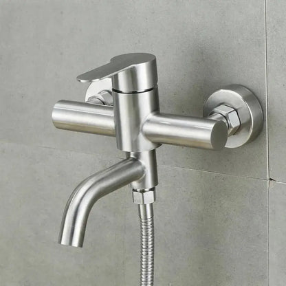 Rubinetto per il bagno, Acciaio inossidabile SUS304, satinato, N/LY0C1 Rubinetti e colonne doccia Titolo predefinito Alessandro Design