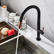 Rubinetto da cucina, Ottone sanitario, Nero, CF1035/B Rubinetti da cucina Titolo predefinito Alessandro Design