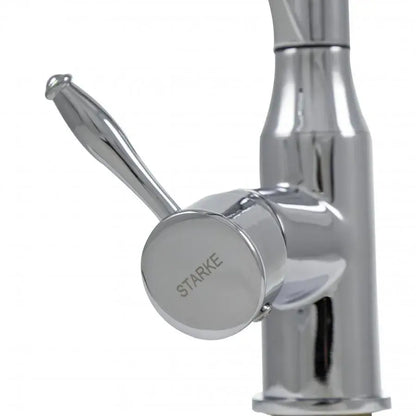 Rubinetto da cucina, Ottone sanitario, Nero con cromo, WZX/2019 Rubinetti da cucina Titolo predefinito Alessandro Design