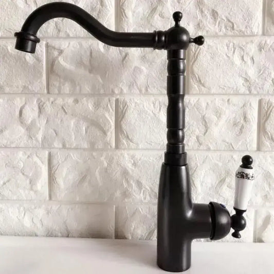 Rubinetto da cucina, Ottone sanitario, Nero, OD/2051 Rubinetti da cucina Titolo predefinito Alessandro Design