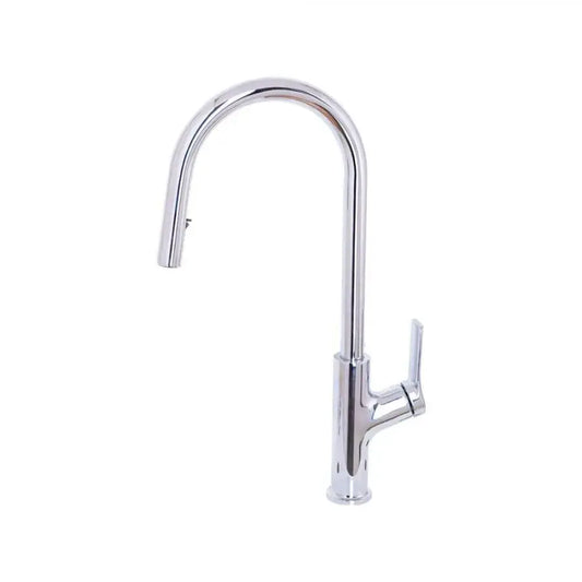 Rubinetto da cucina con doccia estraibile, acciaio inossidabile SUS304, cromo, FJ5543 Rubinetti da cucina Titolo predefinito Alessandro Design