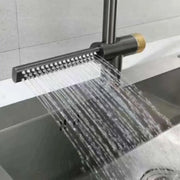 Rubinetto Cucina Con Doccia Estraibile Acciaio Inox Silver Con Funzione Cascata YB1500S Rubinetti Cucina Titolo predefinito Alessandro Design