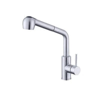 Rubinetto cucina con doccetta estraibile Starke CF019, monocomando, acciaio inox, cartuccia ceramica, finitura satinata Rubinetti Cucina Default Title Alessandro Design