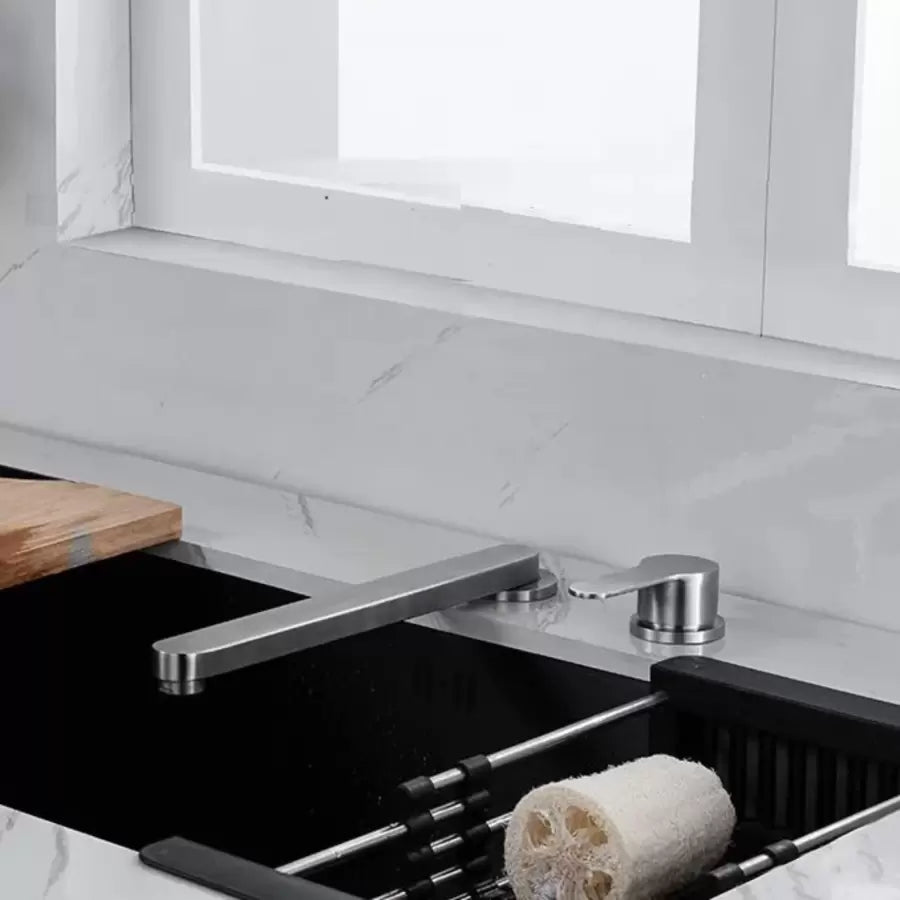 Baterie Bucatarie Premium, Inox Periat, Incastrat YSQ/107 Baterii de Bucatarie Default Title Alessandro Design