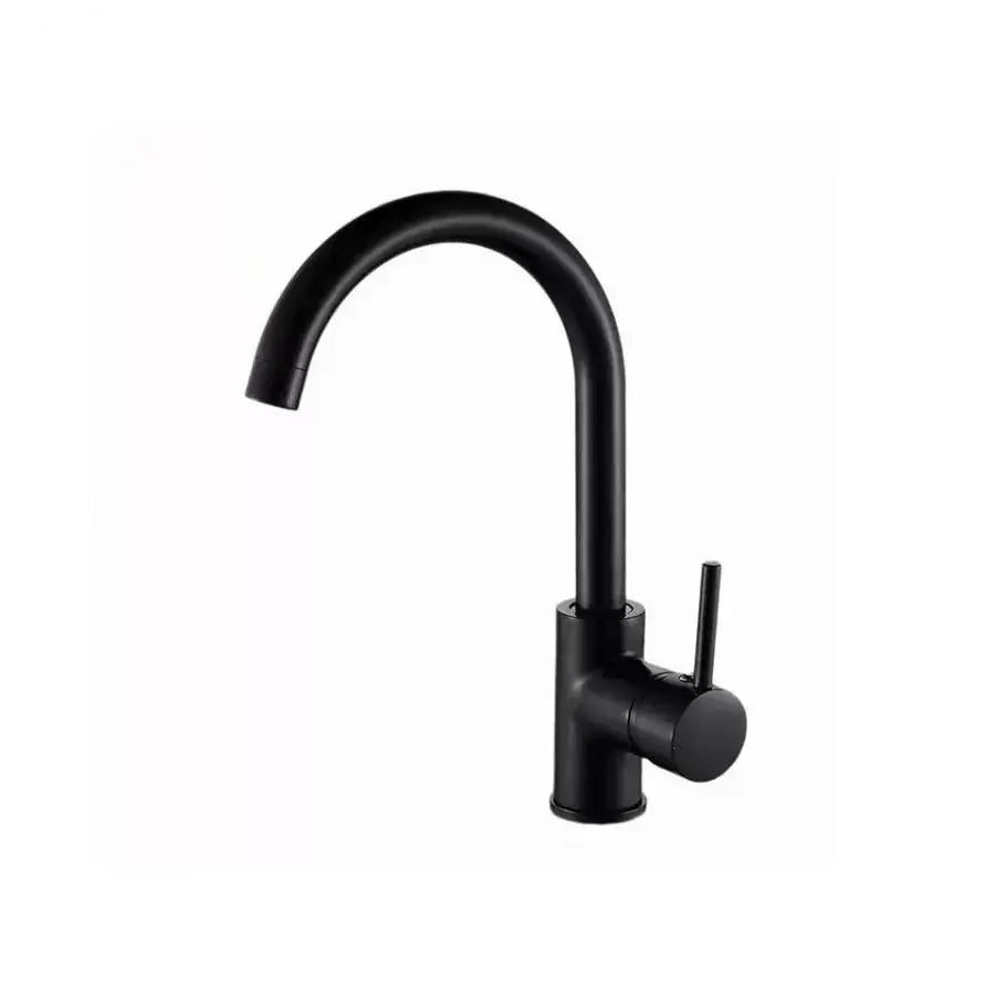 Rubinetto da cucina, acciaio inossidabile SUS304, nero, HS/LY008 Rubinetti da cucina Titolo predefinito Alessandro Design