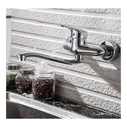 Rubinetto da cucina con bocca girevole, lega, cromo, PM025 Rubinetti da cucina Titolo predefinito Alessandro Design