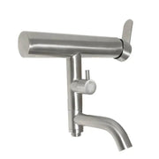 Rubinetto per cabina doccia, rubinetti e colonne doccia in acciaio inossidabile, grigio satinato Titolo predefinito Alessandro Design