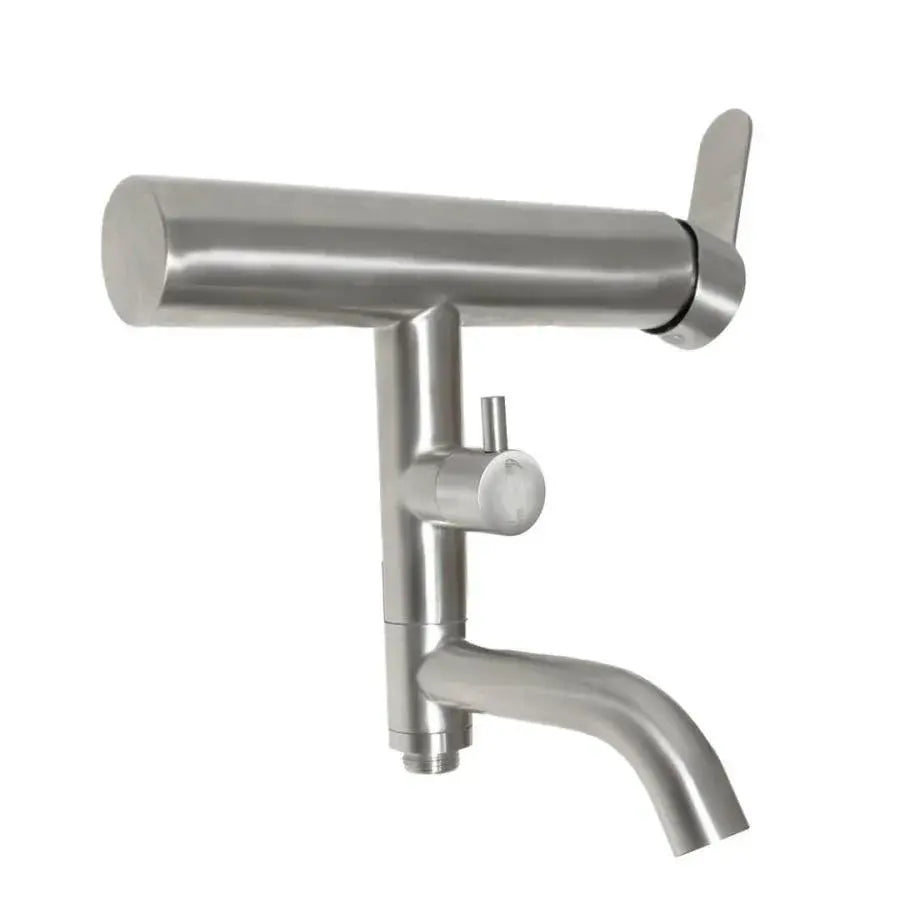 Rubinetto per cabina doccia, rubinetti e colonne doccia in acciaio inossidabile, grigio satinato Titolo predefinito Alessandro Design