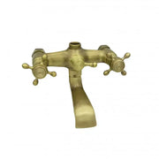 Rubinetto per doccia con tubo e flessibile, metallo, oro antico, OD/2043 Rubinetti e colonne doccia Titolo predefinito Alessandro Design