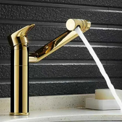 Rubinetto Per Lavabo, Ottone Sanitario, Oro, CF101/A Rubinetti Bagno Titolo predefinito Alessandro Design