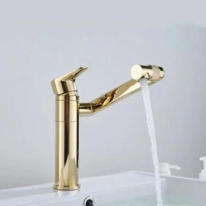 Rubinetto Per Lavabo, Ottone Sanitario, Oro, CF101/A Rubinetti Bagno Titolo predefinito Alessandro Design