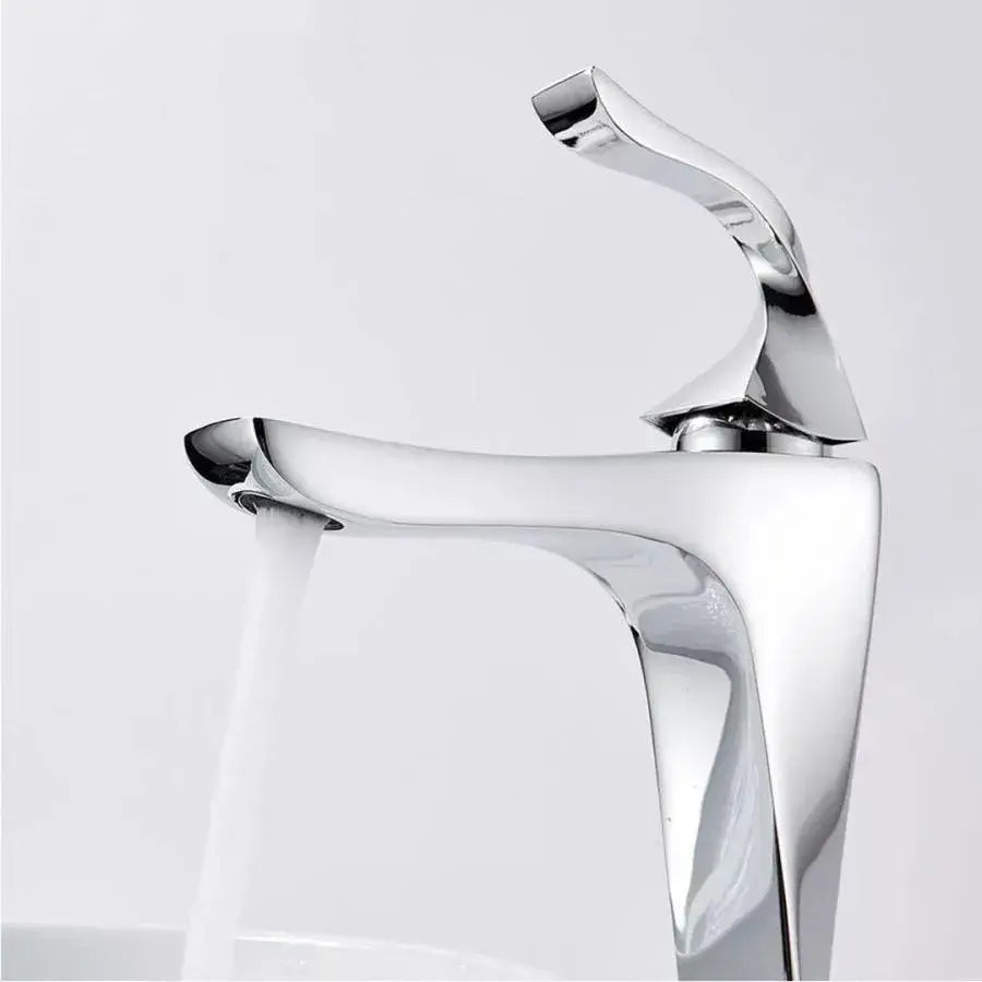 Rubinetto lavabo, ottone sanitario, cromo, CF2021 Rubinetti bagno Titolo predefinito Alessandro Design