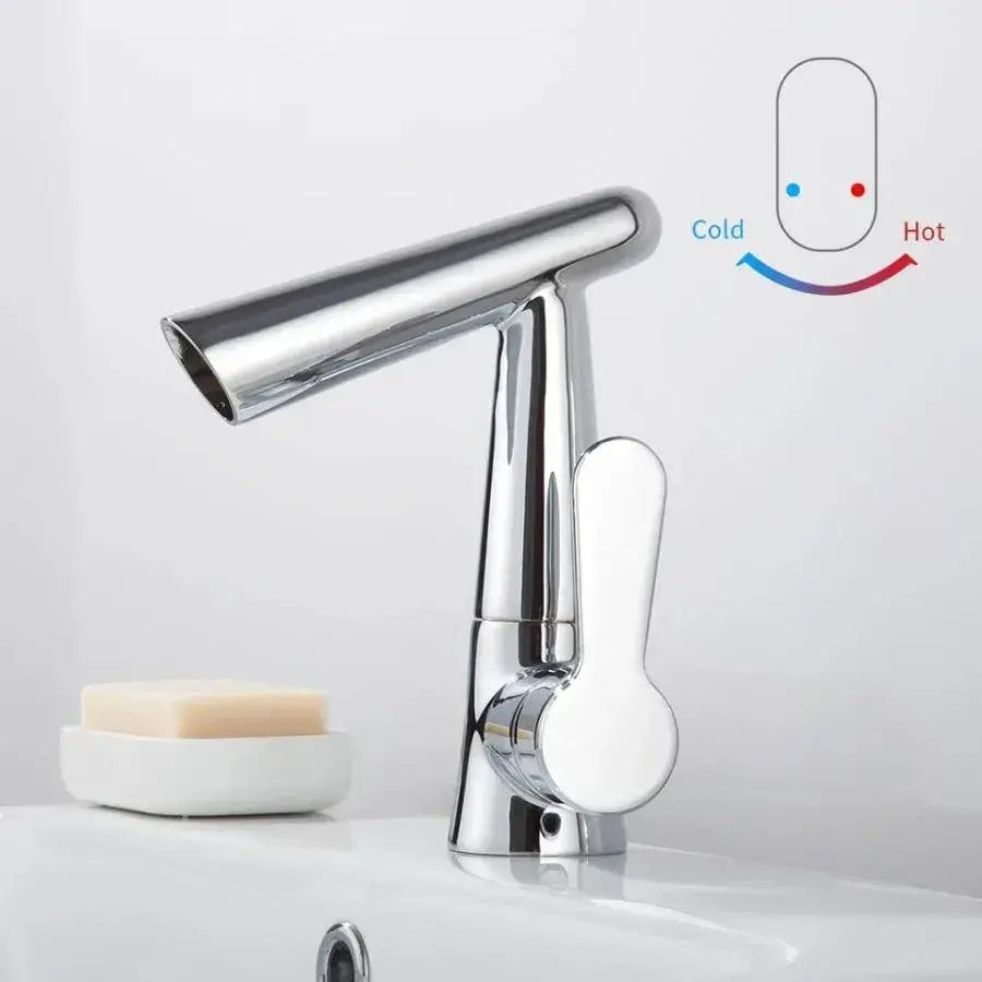 Rubinetto Lavabo, Ottone Sanitario, Cromo, OD/2015 Rubinetti Bagno Titolo predefinito Alessandro Design